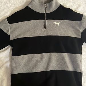 PINK- Girls Black and Gray Long Sleeve Sweatshirt